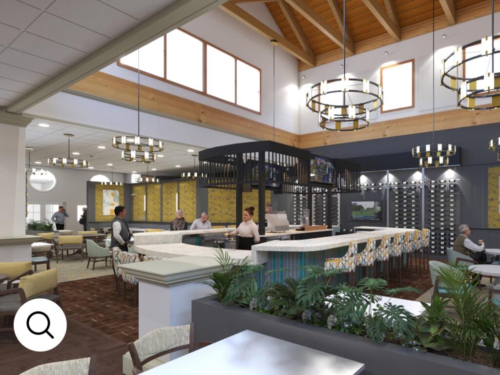 Rendering of remodel