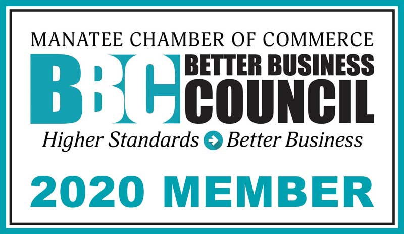 Manatee Chamber of Commerce Better Business Council 2020 member