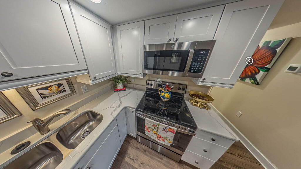 Interactive tour of 1BD unit